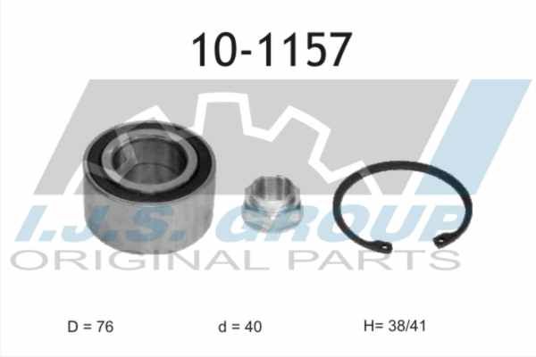 IJS GROUP Комплект подшипника ступицы колеса 10-1157